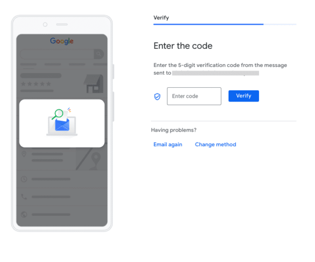 introduceti codul de verificare din cinci cifre